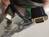6 Feet HDMI to VGA monitor cables