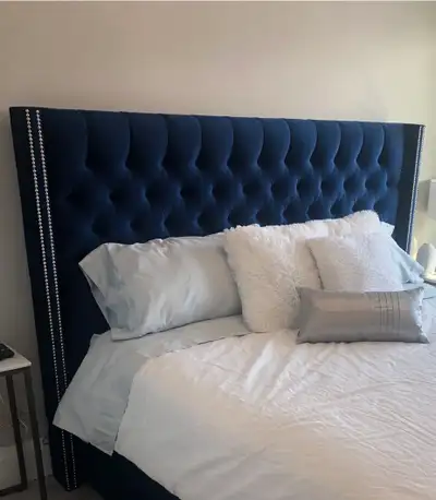 upholstered King Headboard ONLY, View more