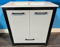 30" Sold Wood Vanities on CLEARANCE!