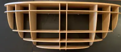 MID CENTURY DESIGN WALL SHELF, View more