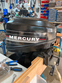 9.9 Mercury 2 stroke boat motor