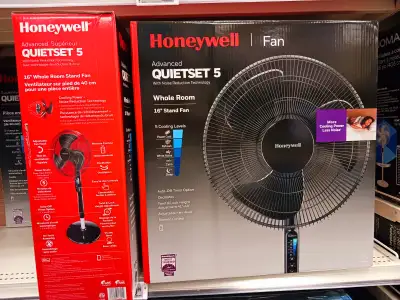 Honeywell Quietset 5 Pedestal Fan, View more
