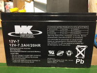 New 12V-7Amp Battery-Half Price