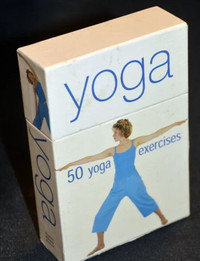 Box of 50 Step-by-Step Yoga cards/firm price 