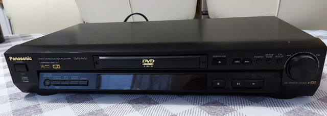 Panasonic Model: DVD-RV31 DVD/CD Player-W/Remote-Made In Japan in CDs, DVDs & Blu-ray in Markham / York Region