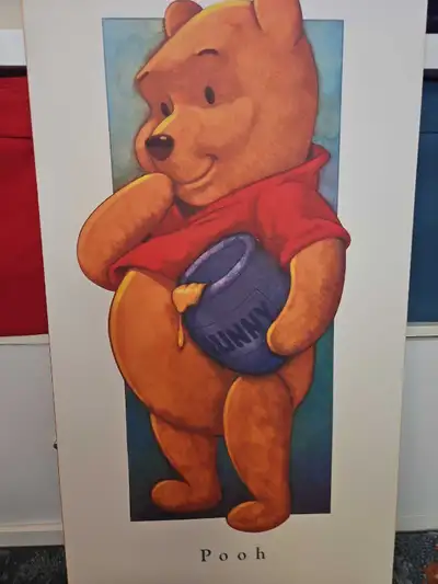 Large Winnie the Pooh Wall Art – 18” x 35.5”, View more