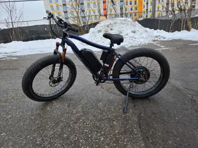 selling a fat tire E bike., View more
