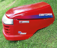Craftsman YT3000 Lawn Tractor Hood in E.U.C., no dents,