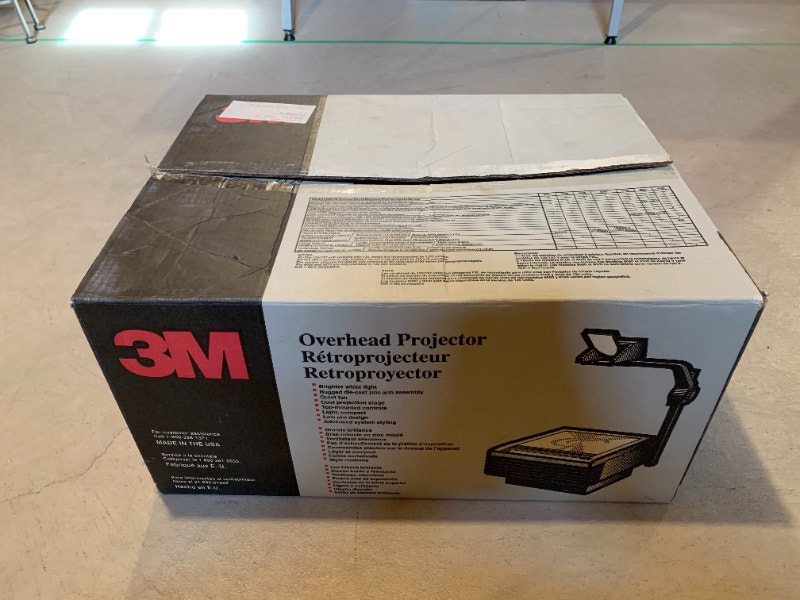 3M 9100 Overhead Projector Model 9000AKB Arts & Collectibles