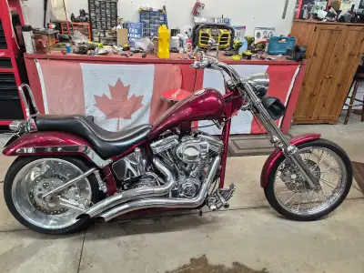 Great condition Runs great no leaks or smoke Lots of Chrome 110 rev tech motor 6 speed trans (New) B...