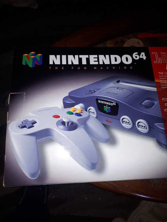 Nintendo 64 Console 1996 , complete like new in Older Generation in Ottawa