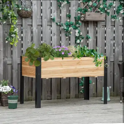 Raised Garden Bed, 47"x24"x29" with Legs, View more