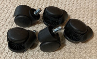 Office chair casters