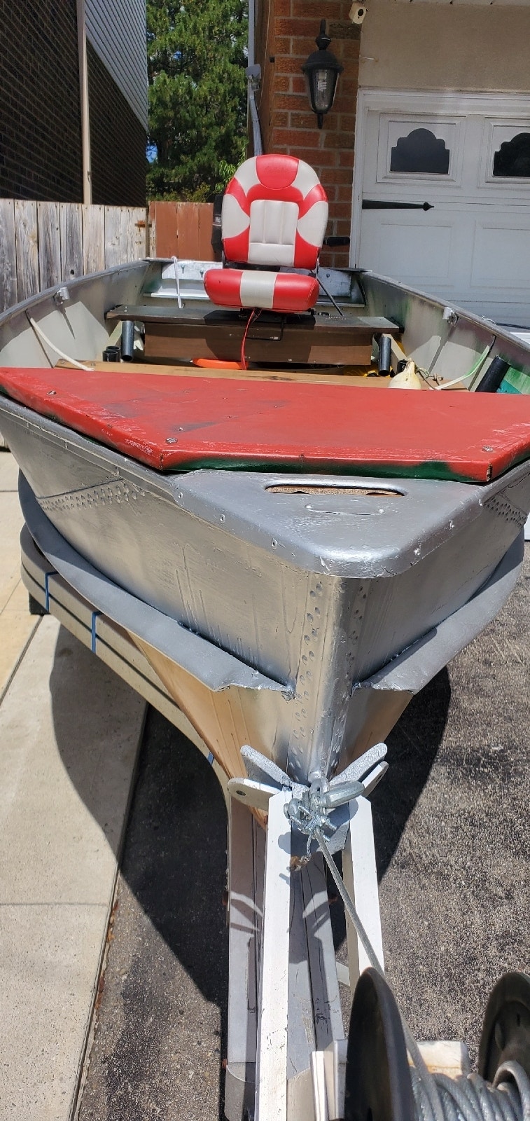 14ft Aluminum Boat Powerboats & Motorboats Mississauga / Peel Region Kijiji