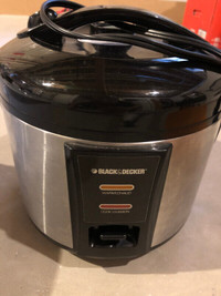 Black and Decker Rice Cooker AND Rival Crock Pot