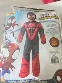 Miles morales. 3-4 Toddler. Perfect condition. Bought from spiri