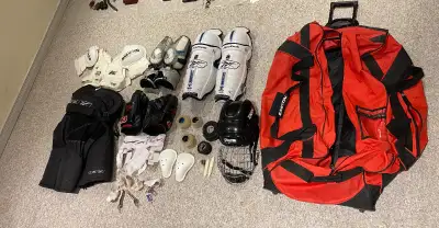 Men's Hockey Equipment & Wheeled Hockey Bag, View more