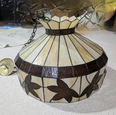 Hanging Tiffany style light Fixture, View more