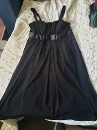 Great black dress.