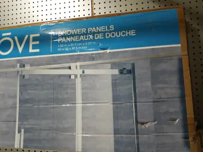 OVE Glass shower door kit, View more