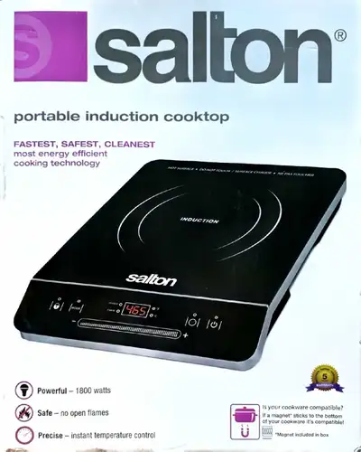 Portable induction cooktop, View more