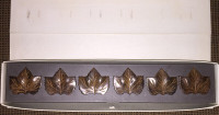 Maple Leaf Napkin Rings (New)