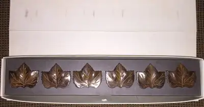 Maple Leaf Napkin Rings (New), View more