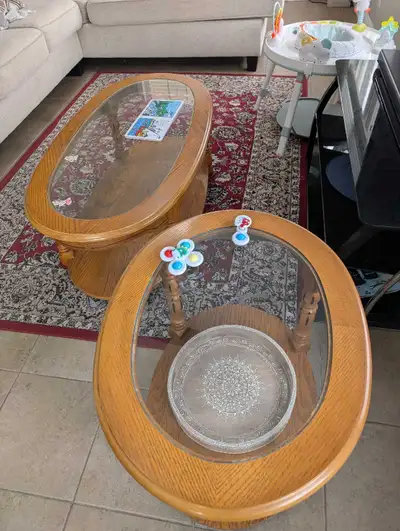 coffee table and 2 side tables , View more