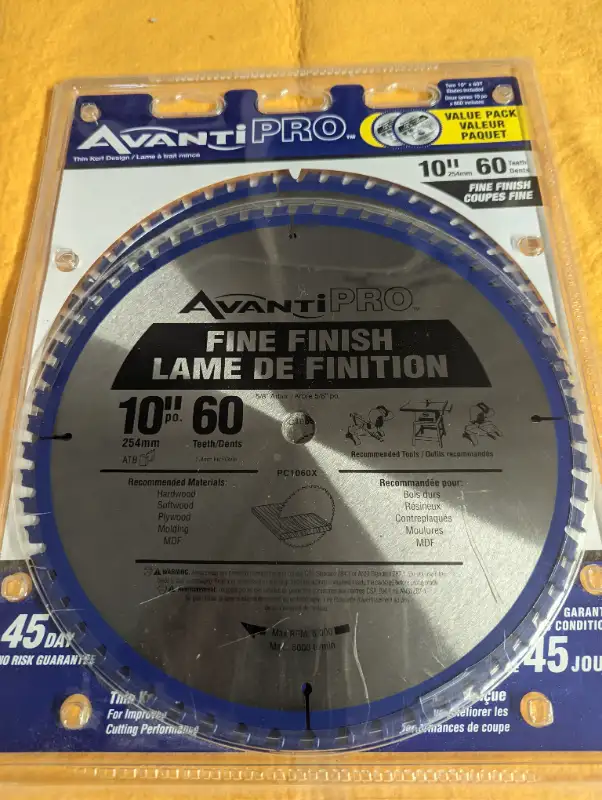 NEW 10 in. 12 in. Long Life Carbide Teeth Saw Blades. in Power Tools in London - Image 7
