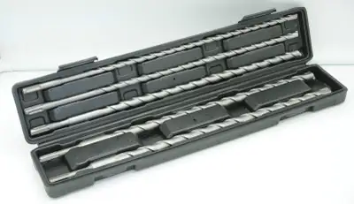 EXTRA LONG 450mm SDS Plus Drill Bit Set – 4 Pieces, View more