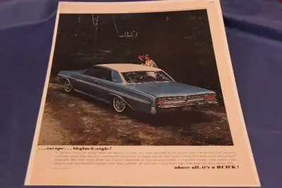 1964 Buick Skylark Original Ad, View more