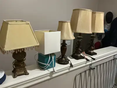 Assorted Lamps for sale due to renovation, View more