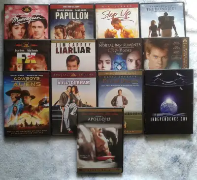 Assorted DVDs, View more