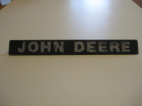 Original JOHN DEERE... Vehicle NAME BADGE