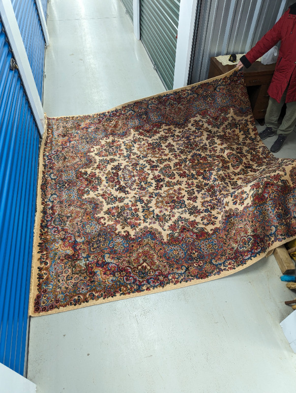 Antique Rug 9 ft x 12 ft Lanamar by Karastan Kirman #5530 in Rugs, Carpets & Runners in Cambridge - Image 4