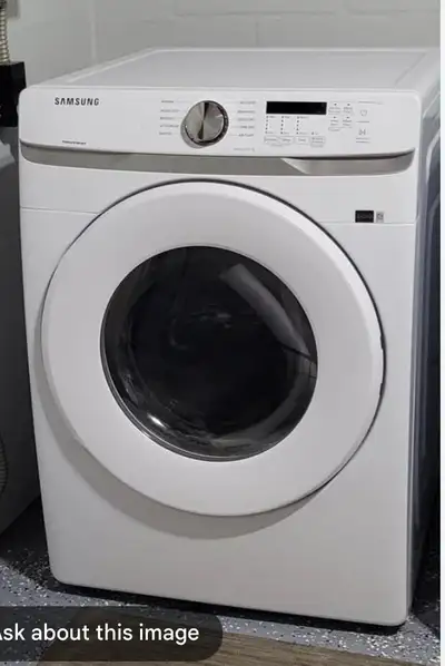Samsung stackable dryer work condition delivery available , View more