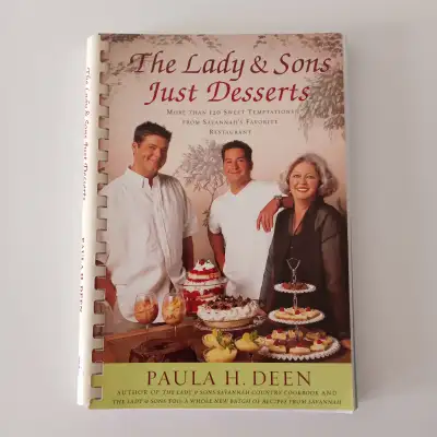 Paula Deen Cookbook-The Lady & Sons Just Desserts, View more