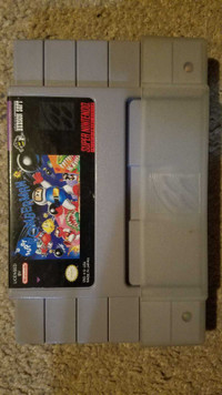 SNES Bomberman Party Pack With Manual-$300