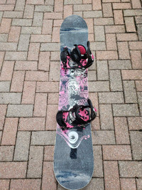 Ride 147cm Snowboard with Ride Bindings Great condition $325