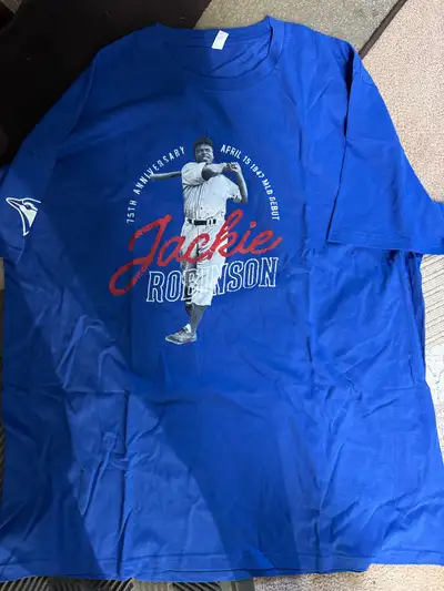 Jackie Robinson commemorative t-shirt, View more