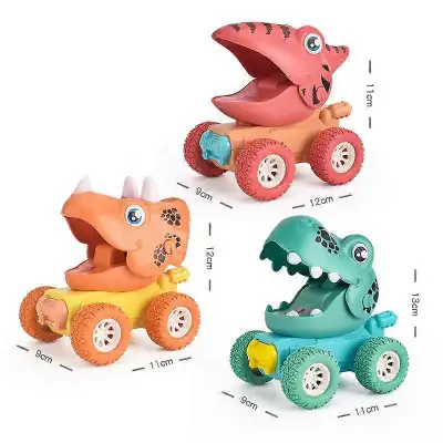 3 pcs Dinosaur Car Toys For Boys Girls, View more