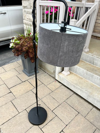 Grey lamp for any room!