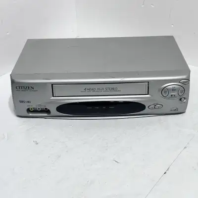 Citizen JVHS3990D VCR video cassette vhs player recorder, View more