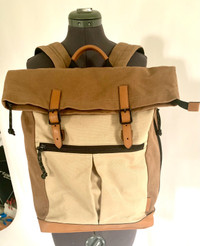 Fossil Canvas Backpack