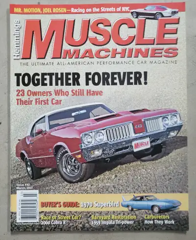 Muscle Car magazines IF THE AD IS POSTED THE ITEMS ARE FOR SALE. 7 Guide to Muscle Cars 1987 to 1990...