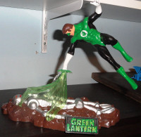 Green Lantern ASSEMBLED  Plastic Model Kit