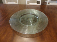 20" Diameter Perfect Shape Decorative Glass Bowl / Platter