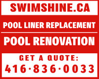 Pool liner replacement 
