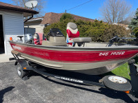 Tracker boat for sale. 