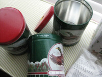 BRAND NEW (VINTAGE) MALLARD DUCK TINS - CANISTERS